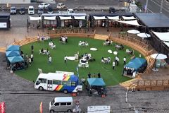 藤丸パーク開業１カ月　イベント続々、１万人以上が買い物・食事
