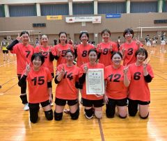 柏林が初Ｖ　男子の帯広クオーレ３位　バレー全国社会人大会９人制東ブロック道予選会