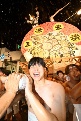 平原まつり会場熱狂、五穀豊穣祈る「夢降夜」 13