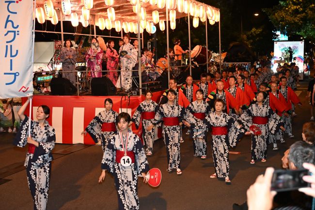 ＹＯＳＡＫＯＩソーラン十勝　団体優勝　おびひろ盆おどり