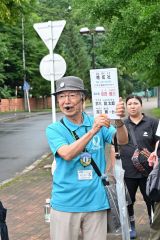 ガイドを務めた坂口会長
