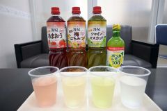 ４種類の栄養水と使用した商品