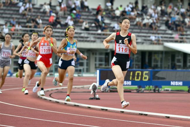 足寄の人見、「先行逃げ切り」の走り貫き女子８００堂々４位　全国中体連陸上
