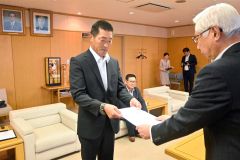 大正地区の道路整備など要望　市に町内会連絡協 2