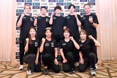今シーズンの飛躍を誓うｔｅａｍＧＯＬＤのメンバー