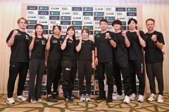 今シーズンの飛躍を誓うｔｅａｍＧＯＬＤのメンバー