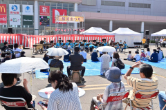 「稲田まつり」でフレスポにぎわい　食や縁日、夏の余韻楽しむ 4