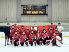 幕別浦幌少年団が準Ｖ　アイスホッケー札幌チャレンジカップ