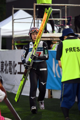 勢藤（オカモトグループ）今季国内初陣で３位　サマースキージャンプ山形蔵王大会 5