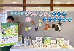 さとうめぐみさんの絵本作品を紹介する特設コーナーを設ける