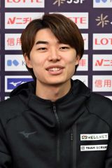 五輪への抱負を語る山田和哉