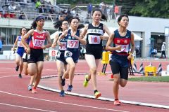 共通女子８００メートル決勝ｌ組