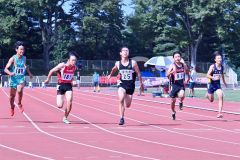 ２年男子１００メートル決勝