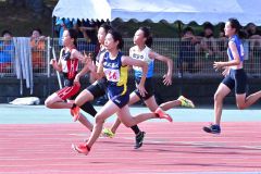 共通女子２００メートル決勝
