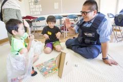 すごろくで交通安全学ぶ　大樹・柏木町内会子ども会