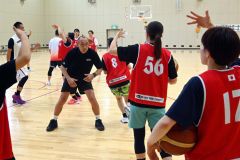 デフバスケ女子日本代表、大会前最後の新得町合宿スタート
