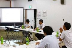 まちづくりをテーマに語り合った「たいき未来共創会議」（大樹町役場提供）