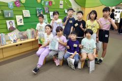 こどもフロアボランティアをした子どもたち