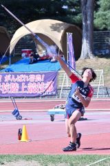 男子やり投げ決勝