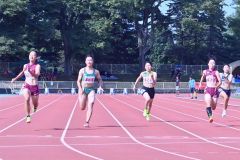 女子１００メートル決勝