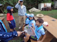 清水町剣山でキャンプ体験　ボーイスカウト帯広第７団 3
