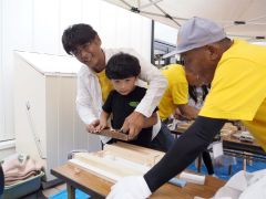 ミニ家造りや木工、地元木材に親しむ　振興局が「とかもくフェア」初開催 4