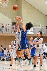 女子決勝リーグ　帯緑園中―帯四中