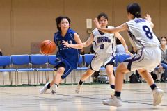 女子決勝リーグ　帯緑園中―帯四中