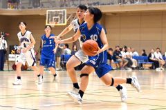 女子決勝リーグ　帯緑園中―帯四中