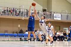 女子決勝リーグ　帯緑園中―帯四中