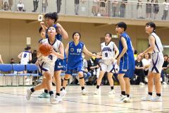 女子決勝リーグ　帯緑園中―帯四中