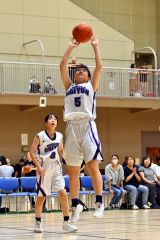 女子決勝リーグ　帯緑園中―帯四中