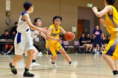 女子決勝リーグ　芽室中・芽室西中―下音更中