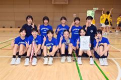 女子５年ぶり２度目優勝の帯緑園中
