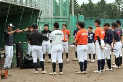 十勝ベースボールスクール　今年も始動　中３生が硬式野球の基本身につける 10