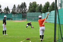 十勝ベースボールスクール　今年も始動　中３生が硬式野球の基本身につける 12
