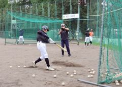 十勝ベースボールスクール　今年も始動　中３生が硬式野球の基本身につける 5