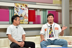 プロレスの魅力やイベントの意気込みを話す上村選手