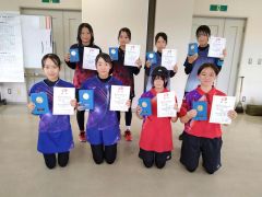 女子個人戦上位入賞ペア