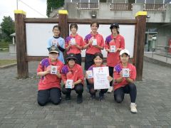 女子団体戦3位の帯西陵