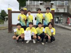 男子団体戦3位の帯四