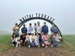 ７月に行われたナイタイテラスでのワールドカフェ（上士幌町認定こども園ほろん提供）