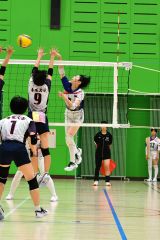 帯南商Ｖ　男子は白樺学園　理事長杯高校バレー 6