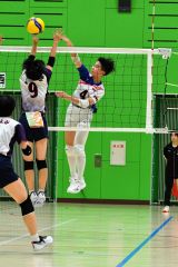 帯南商Ｖ　男子は白樺学園　理事長杯高校バレー 8