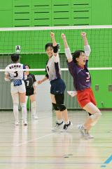 帯南商Ｖ　男子は白樺学園　理事長杯高校バレー 9