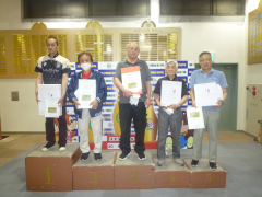 ボウリング競技の男子の部上位５人