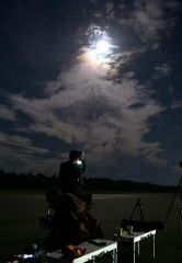 十勝でも皆既月食　大樹では星景写真家・北山輝泰さん迎え観測撮影イベント 5