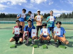 男子個人戦ダブルスの上位入賞者