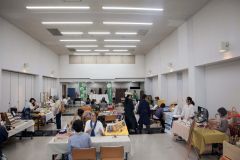 にぎわった復興支援マーケット「ガオガオ祭り」