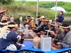 サケの豊漁を祈るアイヌの伝統儀式「アシリチェプノミ」